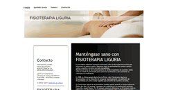 Desktop Screenshot of fisioterapia-liguria.com